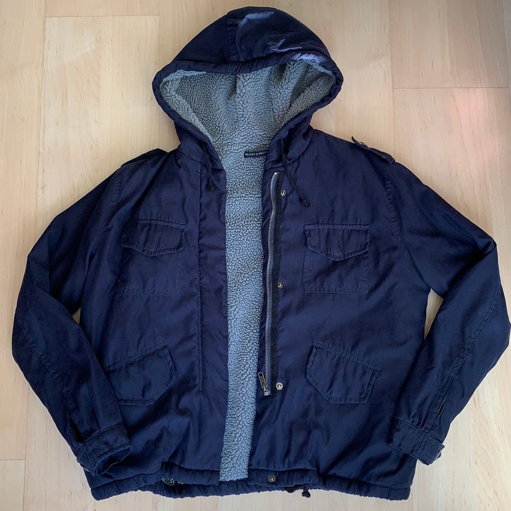 Brandy Melville Sherpa Lined Jacket